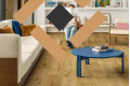 Ламінат Quick-Step Impressive Ultra Дуб трюфель темно-коричневий, 33 клас, фаска 4v, вологостійкий, 12*190*1380 мм